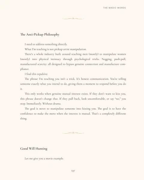 A page about clear intent, consent, and response