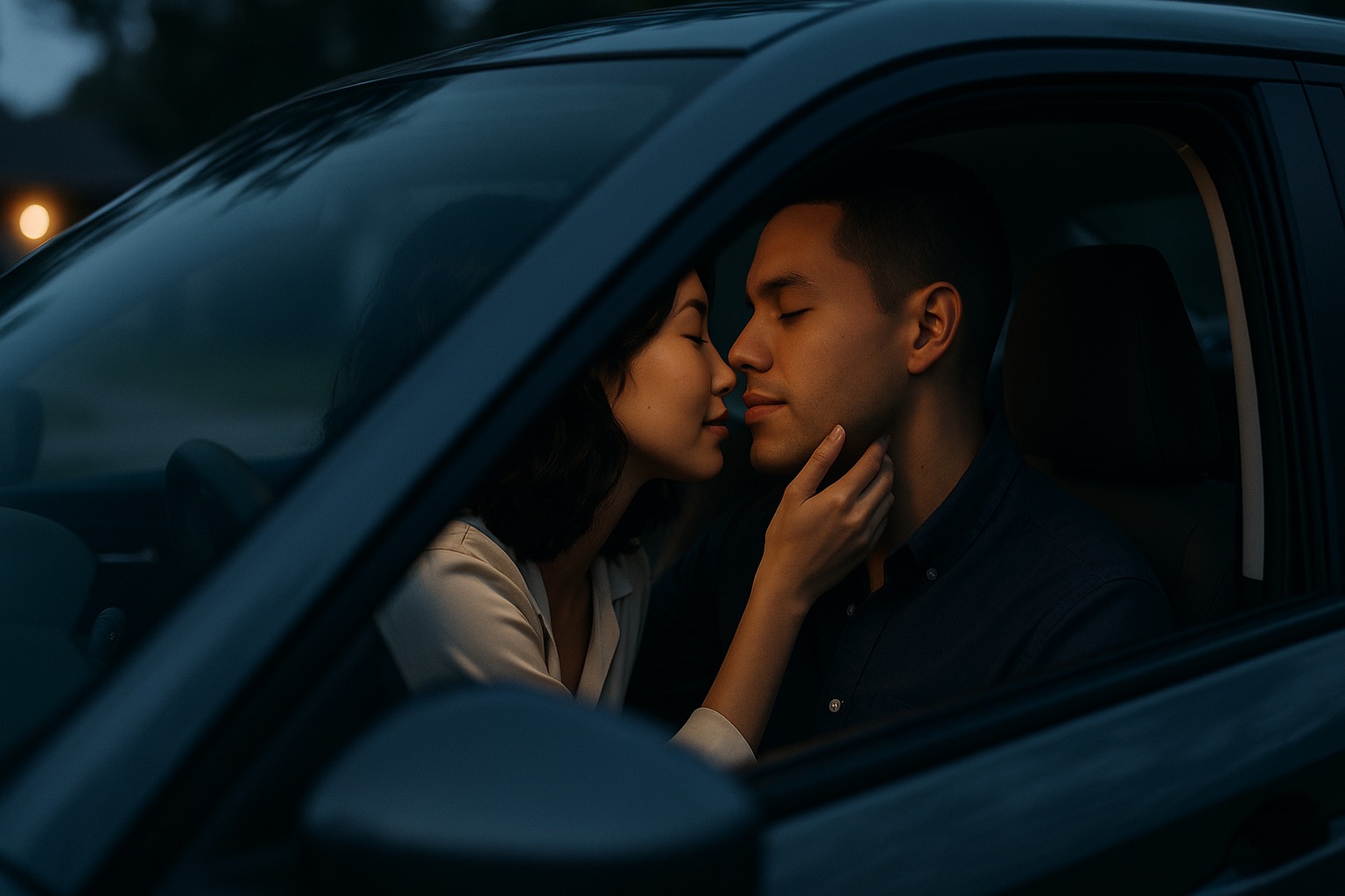 How to Kiss in a Car (Without Making It Awkward)
