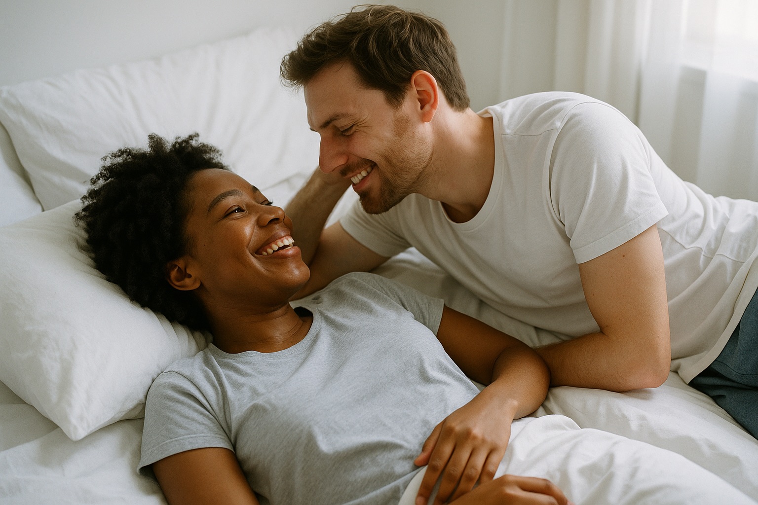 How to Kiss While Lying Down (Without the Dead Arm)