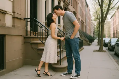 How to Kiss with a Height Difference