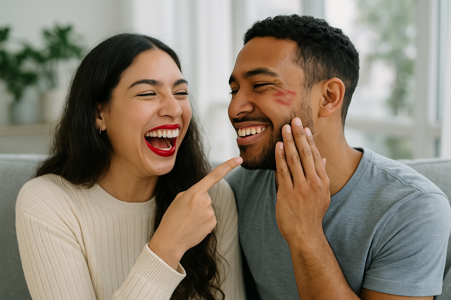 How to Kiss With Lipstick On (Without Painting Their Whole Face)