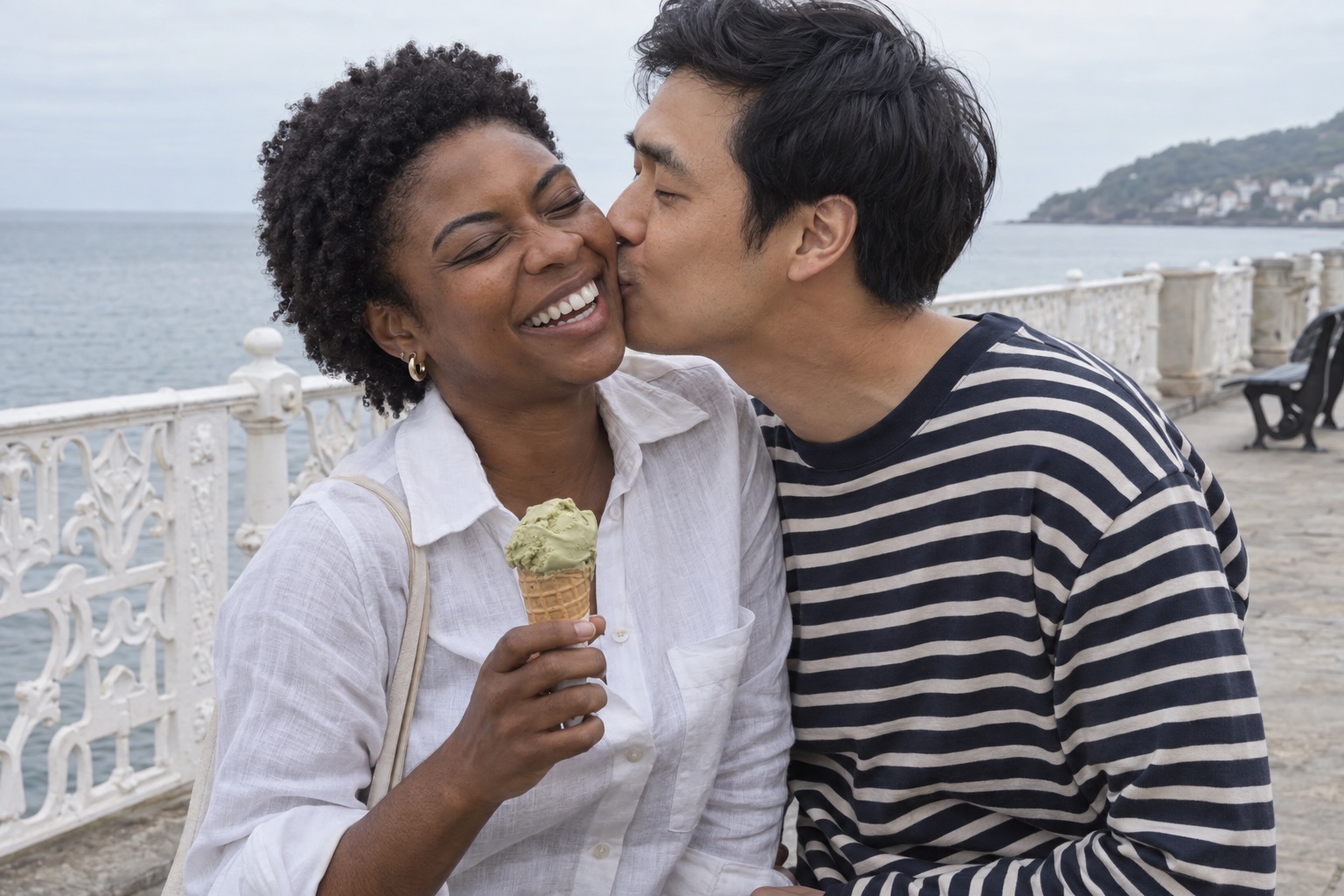What Does a Kiss on the Corner of the Mouth Mean? (First, Who Moved?)