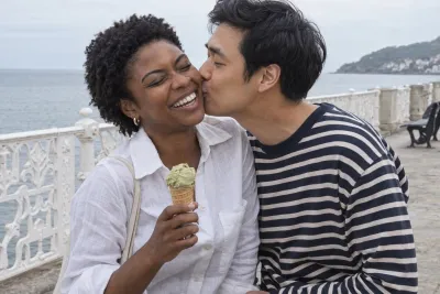 What Does a Kiss on the Corner of the Mouth Mean? (First, Who Moved?)