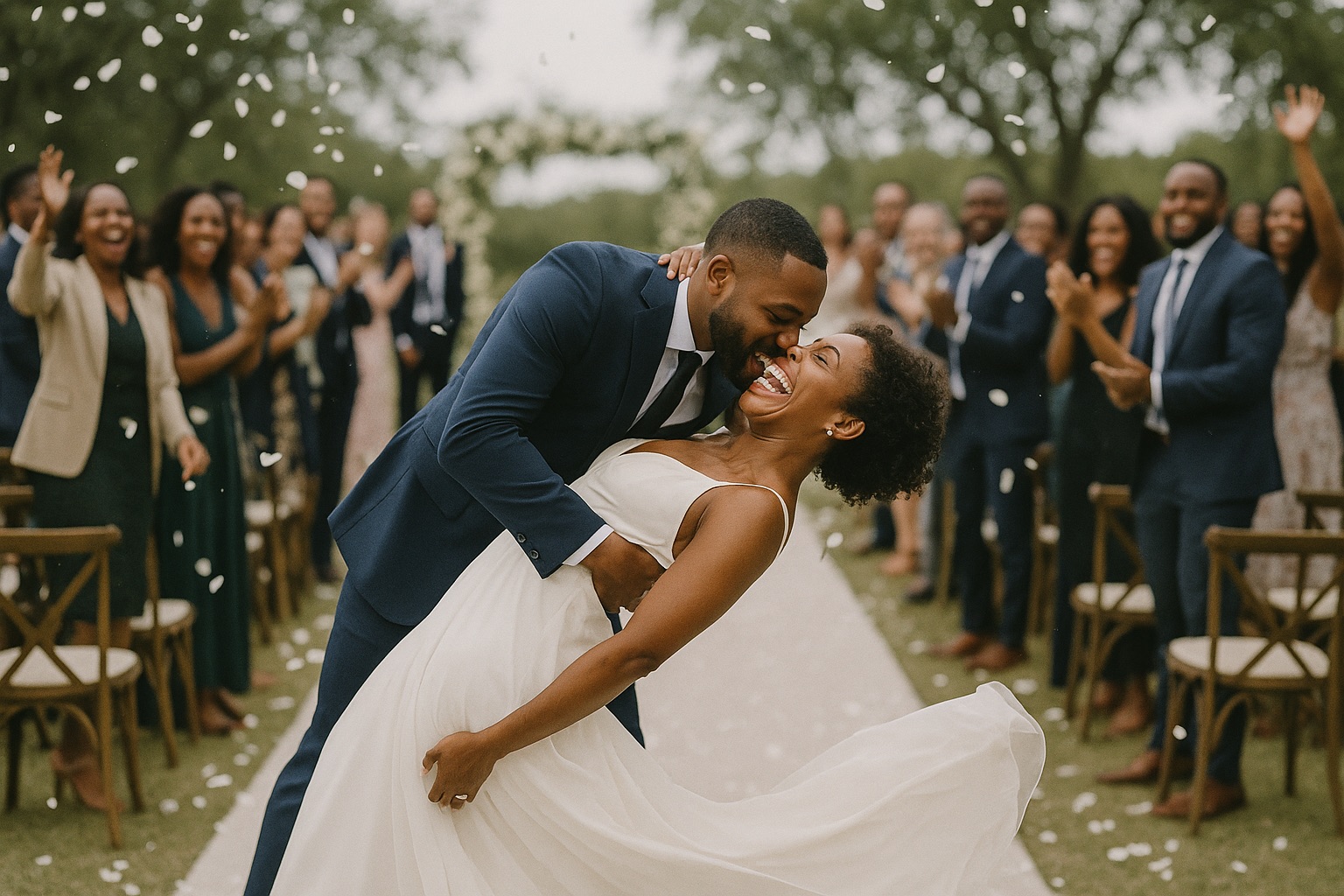 Wedding First Kiss: How to Nail It With Everyone Watching