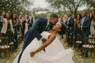 Wedding First Kiss: How to Nail It With Everyone Watching