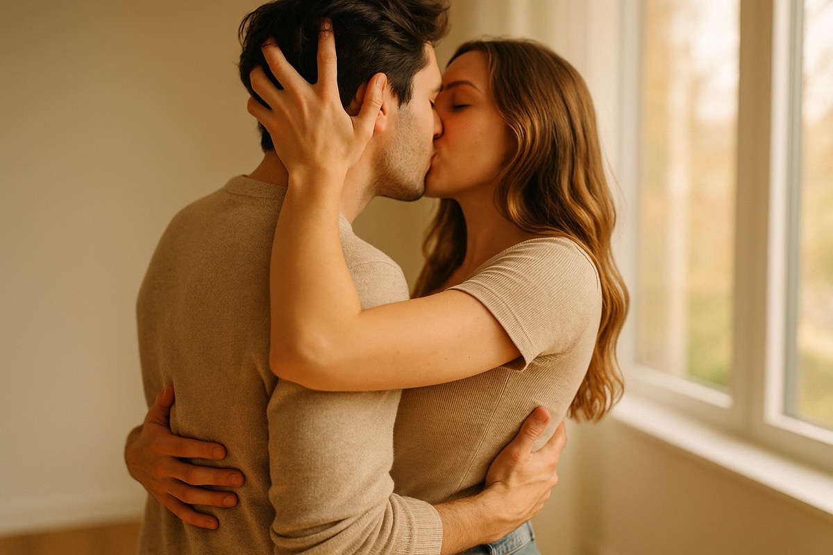 What to Do with Your Hands While Kissing
